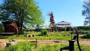 Vue générale du potager
