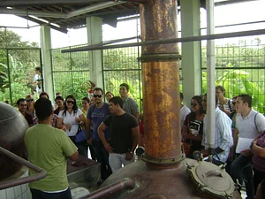 visitação à fábrica